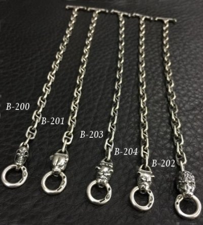 画像7: 5.5mm Marine Chain With Bulldog Bracelet