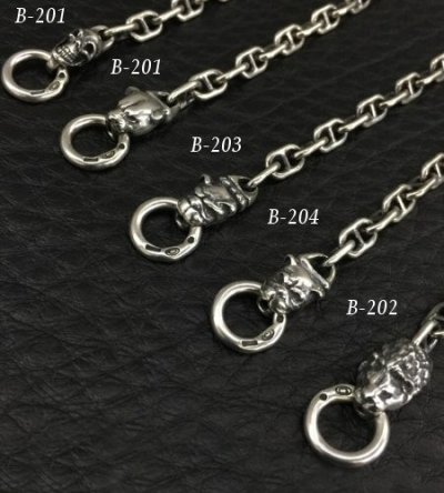 画像6: 5.5mm Marine Chain With Bulldog Bracelet