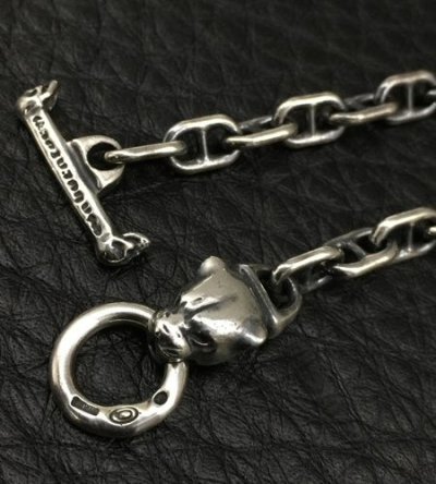 画像3: 5.5mm Marine Chain With Panther Bracelet