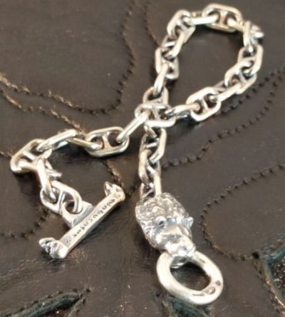画像6: 5.5mm Marine Chain With Lion Bracelet