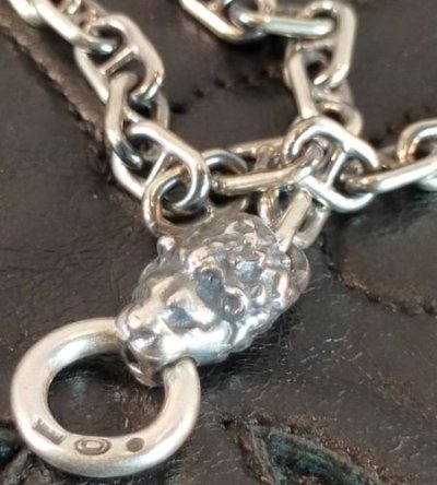 画像4: 5.5mm Marine Chain With Lion Bracelet