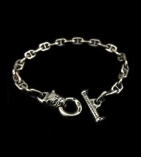 5.5mm Marine Chain With Bulldog Bracelet