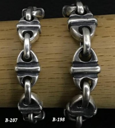 画像7: Half All Boat Chain Links Bracelet