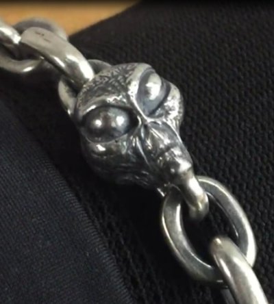 画像2: Alien & Chain Link Bracelet