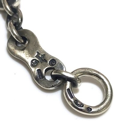 画像2: Bike Chain Plate Links Bracelet (Small)