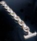 画像2: Chiseled H.W.O & Chiseled Anchor Chain Links Bracelet (2)