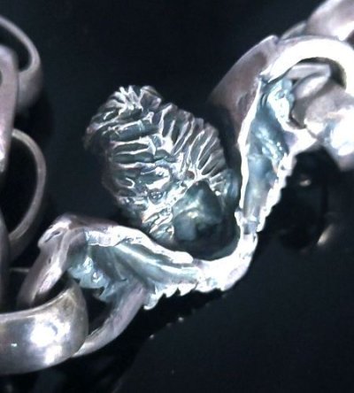 画像7: Eagle With Wing With H.W.O & Anchor Links Bracelet