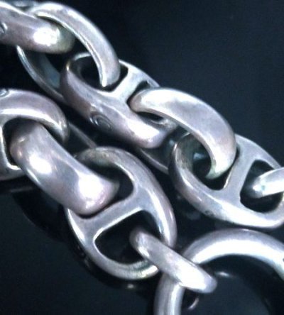 画像8: Eagle With Wing With H.W.O & Anchor Links Bracelet