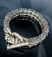 画像1: Bike Chain Bracelet  W/Skull (11mm) (1)