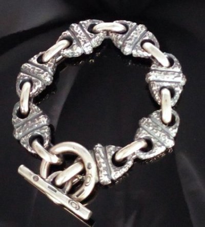 画像9: Chiseled All Boat Chain Links Bracelet