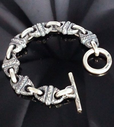 画像4: Chiseled All Boat Chain Links Bracelet