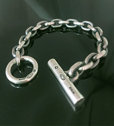 画像10: Ultimate T-bar With Small Oval Chain Links Bracelet