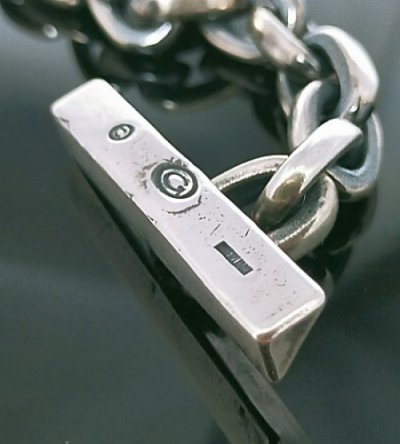 画像5: Triangle T-bar With Small Oval Links Bracelet