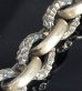 画像4: Half Small Oval & Chiseled Small Oval Chain Links Bracelet