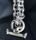 画像14: Bike Chain With Skull Bracelet (8.5mm)