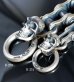 画像18: Bike Chain With Skull Bracelet (Heavy wide small)