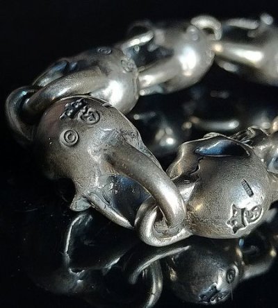 画像11: All Skulls Link Bracelet
