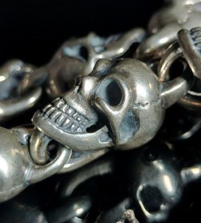 画像4: All Skulls Link Bracelet