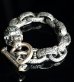 画像1: Lion With Chiseled  H.W.O & Anchor Links Bracelet (1)