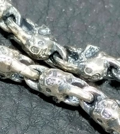 画像8: 1/16 All Skull Links Bracelet