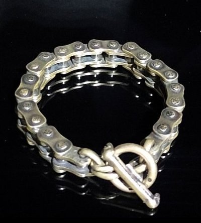 画像1: Bike Chain Bracelet  (11mm)