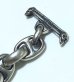 画像9: 1/2 Panther Triangle Wire With H.W.O & Smooth Anchor Chain Bangle Bracelet