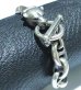 画像16: 1/2 Panther Triangle Wire With H.W.O & Smooth Anchor Chain Bangle Bracelet
