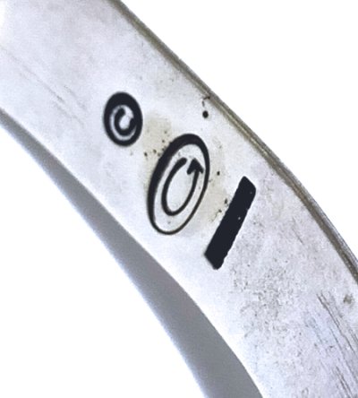 画像8: Panther Triangle Wire With H.W.O & Smooth Anchor Chain Bangle Bracelet