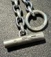 画像4: Half Ultimate T-bar With Half Small Oval Chain Links Bracelet