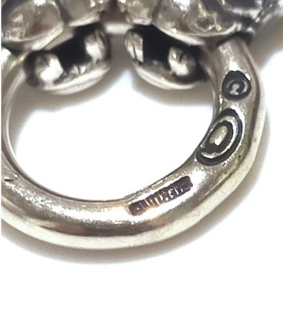 画像12: Quarter 2Old Bulldog With Quarter Skull Links Bracelet