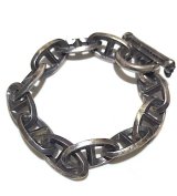 Double Triangle Anchor Chain Links Bracelet