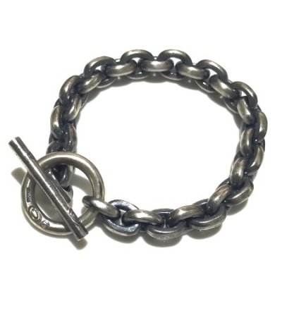 画像1: Short Small Oval Links Bracelet