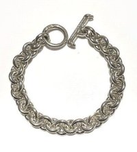 All Hand Craft O-ring Links Half T-bar & O-ring Bracelet
