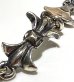 画像2: Gothic Grooved Flare Links Bracelet (2)