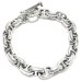 画像6: Quarter All Smooth Anchor Chain Links Bracelet 