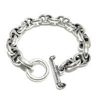 Quarter All Smooth Anchor Chain Links Bracelet 