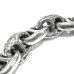 画像3: Quarter All Chiseled & Smooth Anchor Chain Links Bracelet  (3)