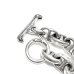 画像5: Half All Smooth Anchor Chain Links Bracelet 