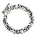 画像6: Half All Smooth Anchor Chain Links Bracelet 