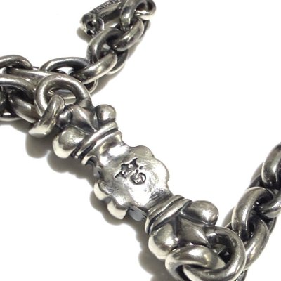 画像6: One Eighth 4Heart Crown With Diamond & Half Small Oval Chain Bracelet
