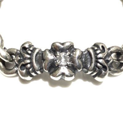 画像3: One Eighth 4Heart Crown With Diamond & Half Small Oval Chain Bracelet