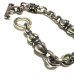 画像4: Half Noodle & Macaroni & Half Small Oval Links Bracelet
