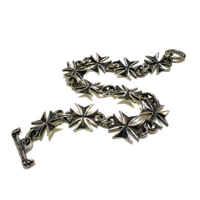 画像3: Quarter Maltese Cross Links Bracelet