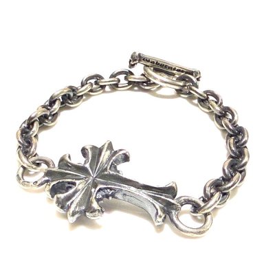 画像2: Grooved Cross & 7Chain Bracelet