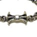 画像3: Diamond With Gothic Grooved Flare & 7Chain Bracelet 