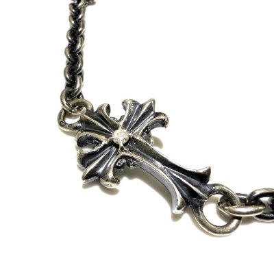 画像4: Diamond With Grooved Cross & 7Chain Bracelet