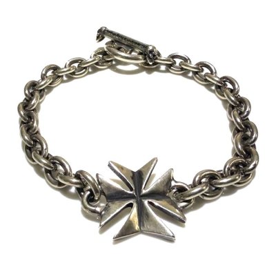画像3: Maltese Cross With ７Chain Bracelet