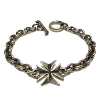 Maltese Cross With ７Chain Bracelet