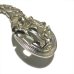 画像3: Sculpted Oval ID Cuban Chain Bracelet