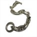 画像2: Double Triangle Anchor Chain (Bold) Links Bracelet (2)